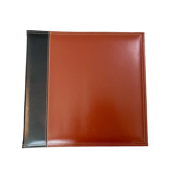 Faux Leather Scrapbook With Extra Paper - Picture 2 of 9